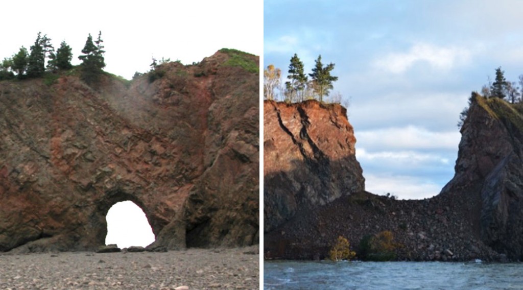 collapse of landscape arch