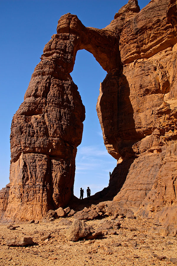 African Woman Arch