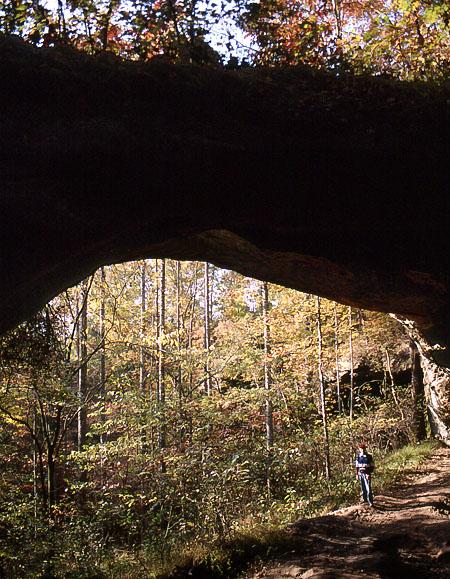 Hole in Rock Arch