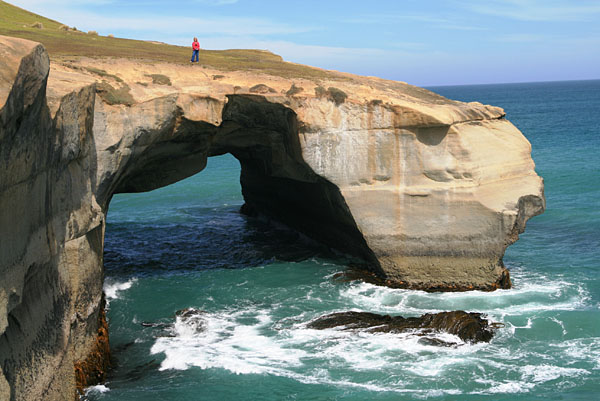 Tunnel Beach Arch, New Zealand