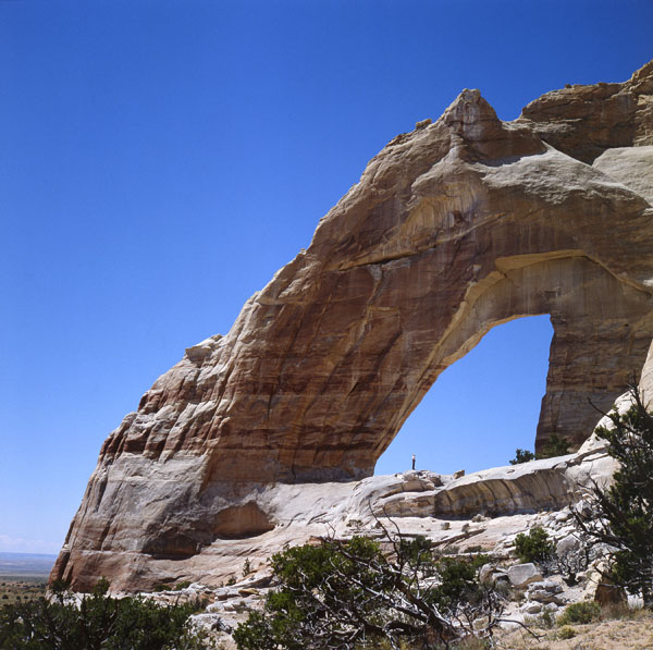 White Mesa Arch by Stan Jones